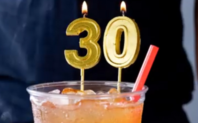 30 cent Tea for McAlister's Deli's 30th Birthday