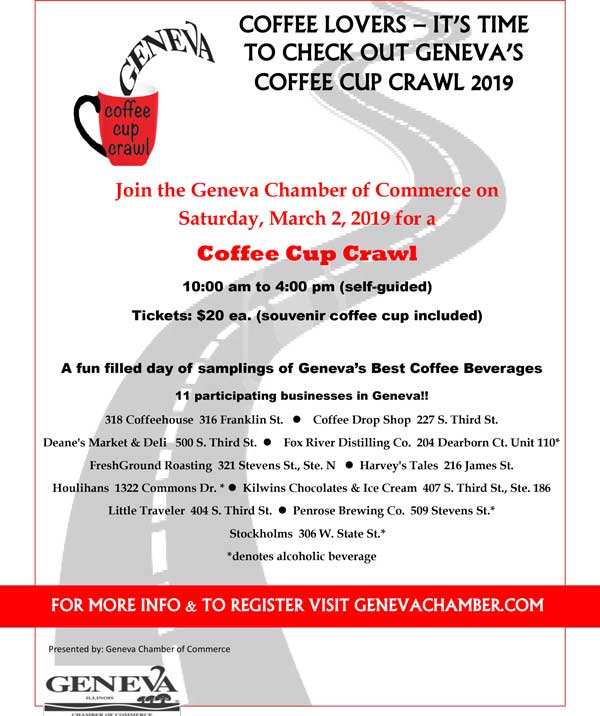 Geneva Chamber Coffee Cup Crawl 2019