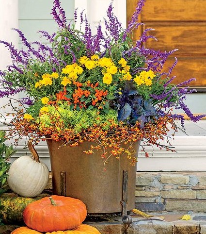 Fall Container Planting Party at Heinz Bros.