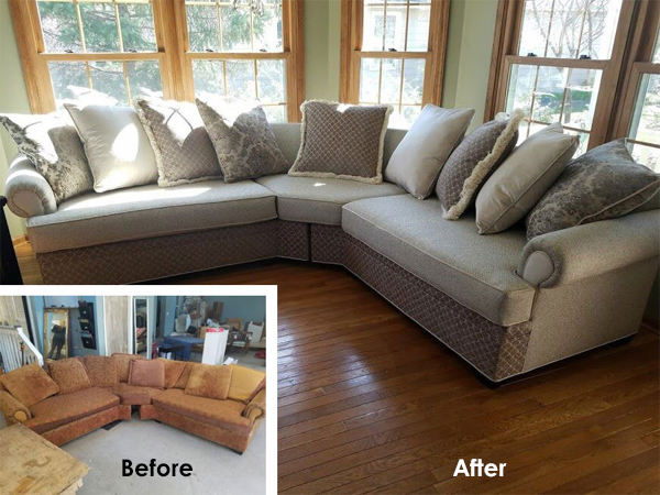Isaac's Upholstery will refresh your chair, couch, sectional and furniture.