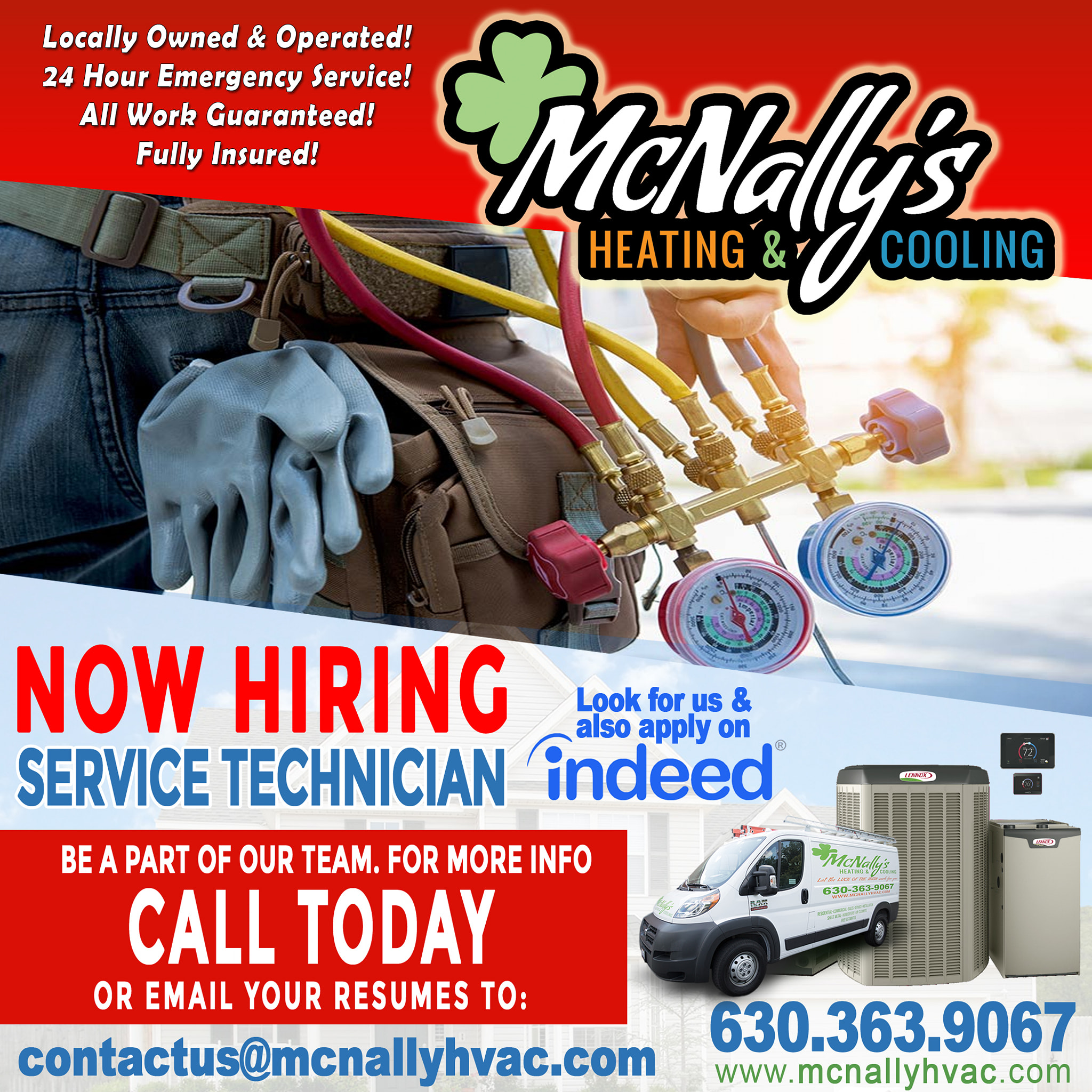 McNally HVAC Job Opportunity