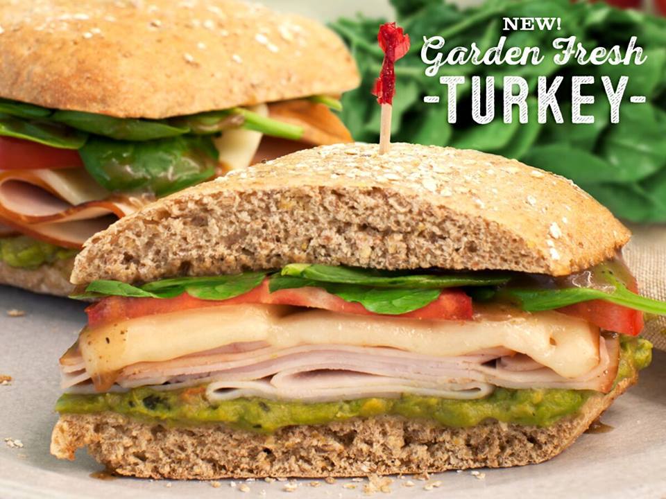 New Garden Fresh Turkey Sandwich at McAlister's Deli