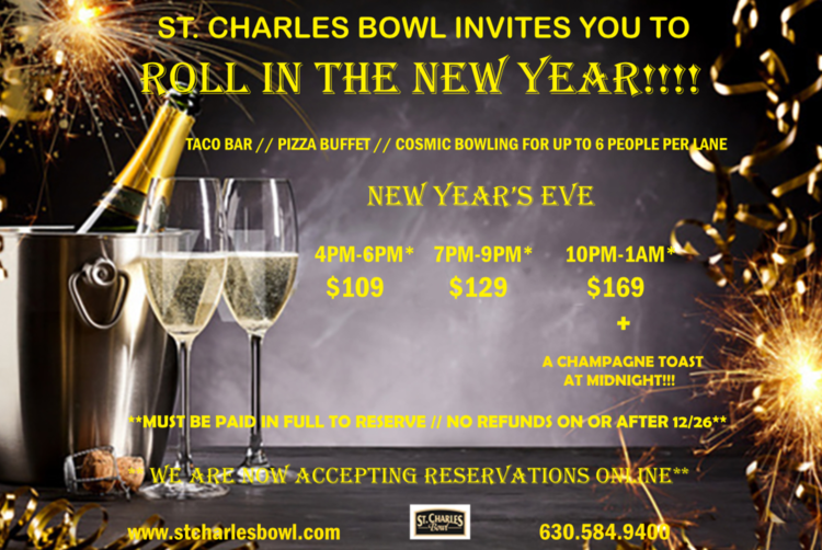 New Year's Eve at St. Charles Bowl