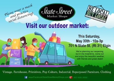 Outdoor Market at State Street Market Shops
