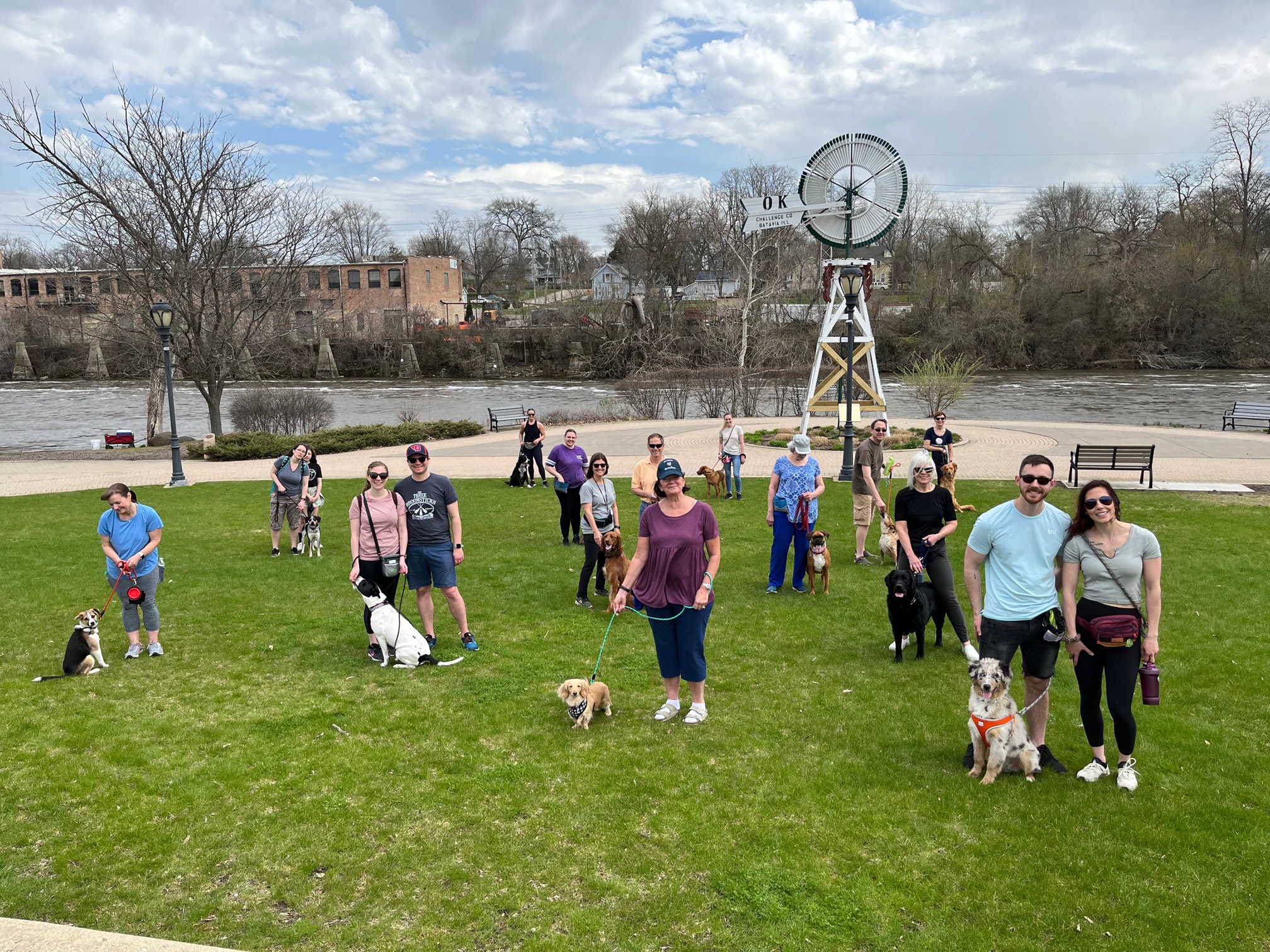 Fox Valley Values DePAW University Canine Campus Working Pack Walks