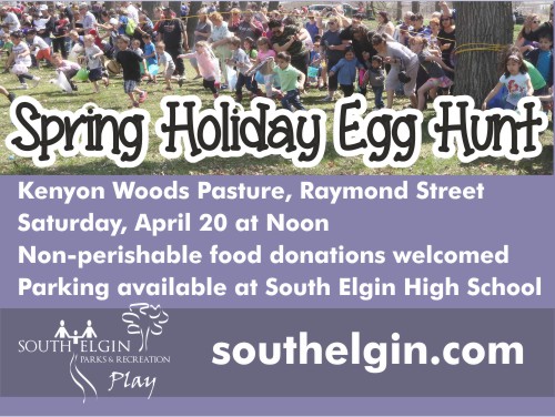 Easter Egg Hunt w/ South Elgin Parks and Rec