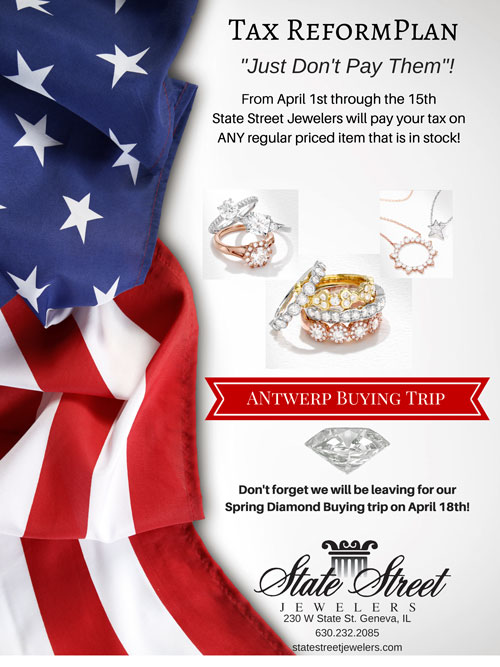 No tax at State Street Jewelers