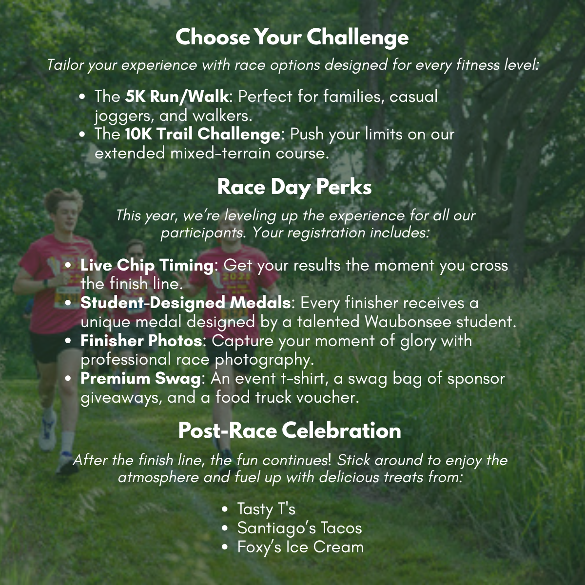 Waubonsee Foundation Trail Run 2026